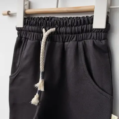 Bebolly Littlimu Baskılı Erkek Çocuk Eşofman Altı Füme - 2