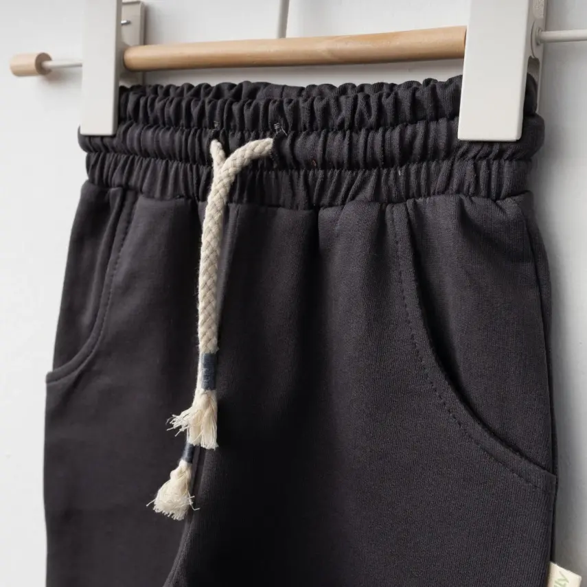 Bebolly Littlimu Baskılı Erkek Çocuk Eşofman Altı Füme - 2