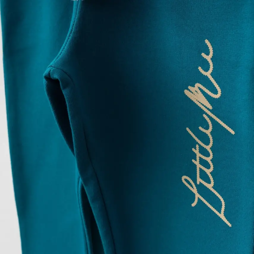 Bebolly Littlimu Baskılı Erkek Çocuk Eşofman Altı Turkuaz - 4