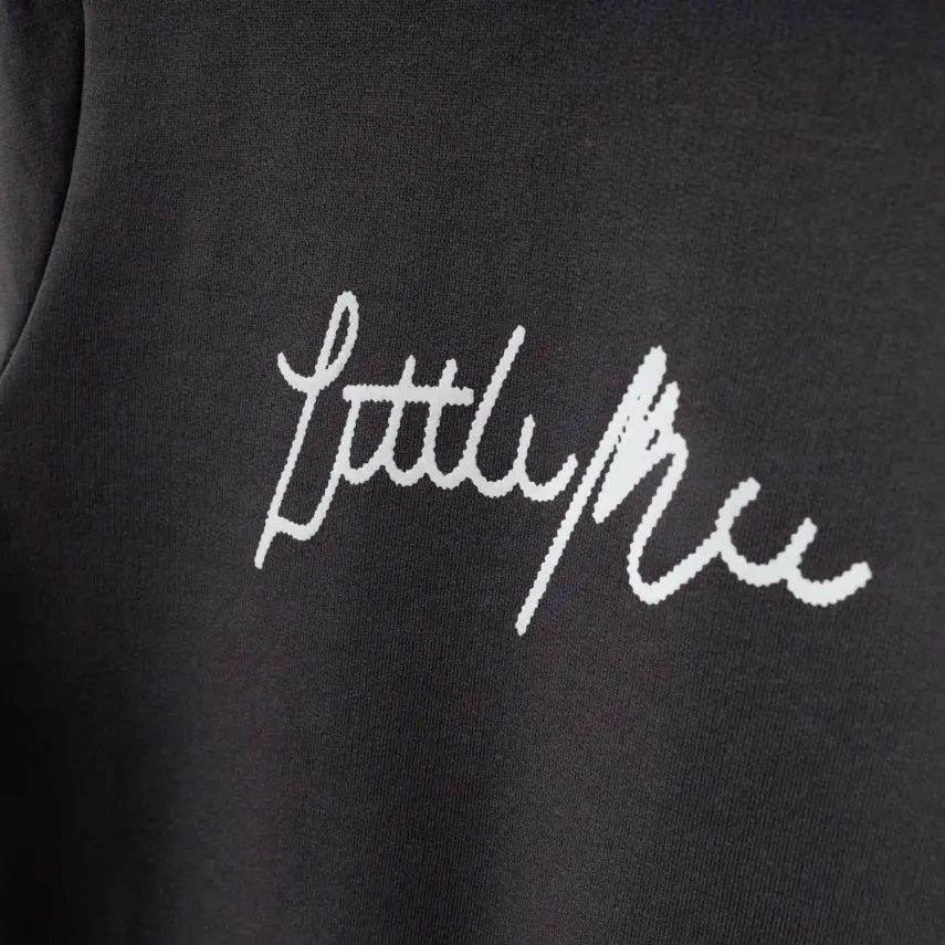 Bebolly Littlimu Baskılı Erkek Çocuk Sweatshirt Füme - 5