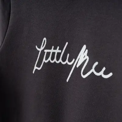 Bebolly Littlimu Baskılı Erkek Çocuk Sweatshirt Füme - 6