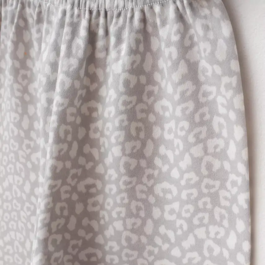 Bebolly Pijama Takımı Baskılı Gri - 3