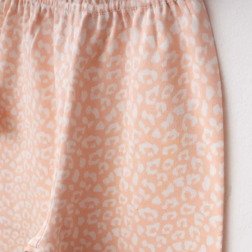 Bebolly Pijama Takımı Baskılı Pudra - 3