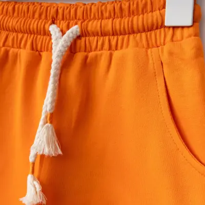 Bebolly Unisex Eşofman Altı Basic Turuncu (1)