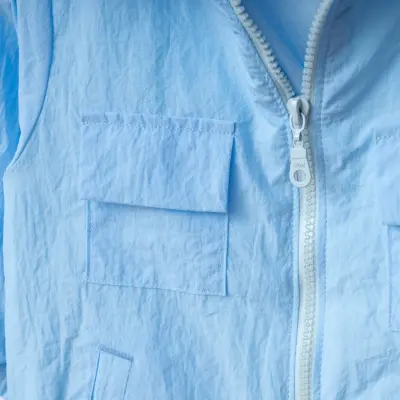 Bebolly Yağmurluk Kapaklı Cep Mavi - 3