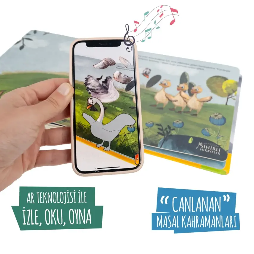 Bee Smart Çirkin Ördek Çocuk Kitabı - 6