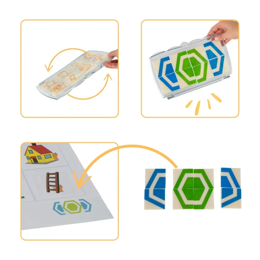 Bee Smart Görsel Ve İşitsel Dikkati Güçlendirme Seti 2 Yaş - 4