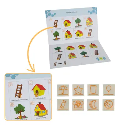 Bee Smart Görsel Ve İşitsel Dikkati Güçlendirme Seti 2 Yaş - 5