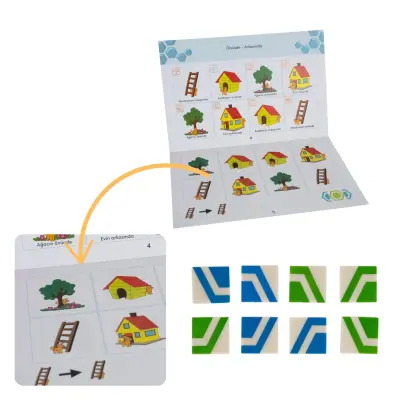 Bee Smart Görsel Ve İşitsel Dikkati Güçlendirme Seti 2 Yaş - 6