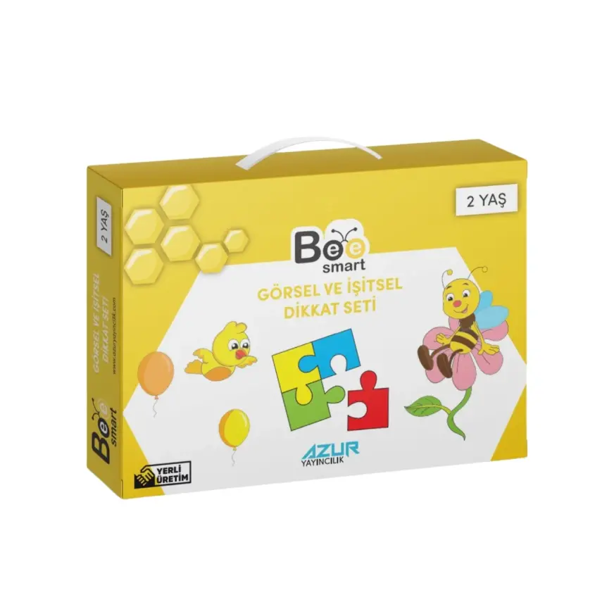 Bee Smart Görsel Ve İşitsel Dikkati Güçlendirme Seti 2 Yaş - 1