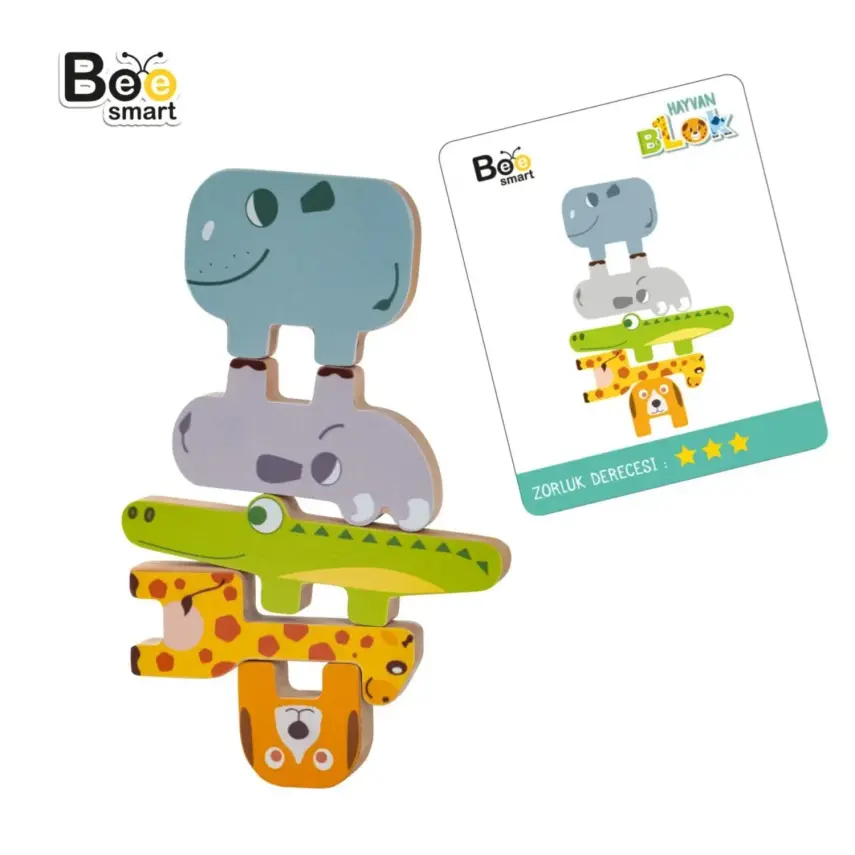 Bee Smart Hayvanlar Blok - 3