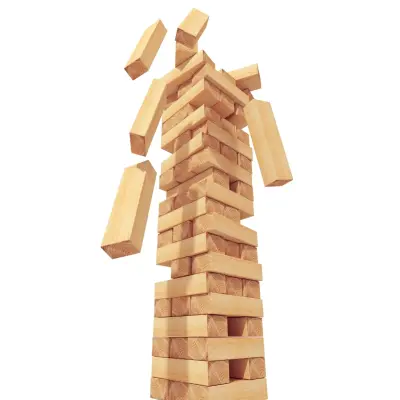 Bee Smart Kutulu Ahşap Kule Oyuncak (1)