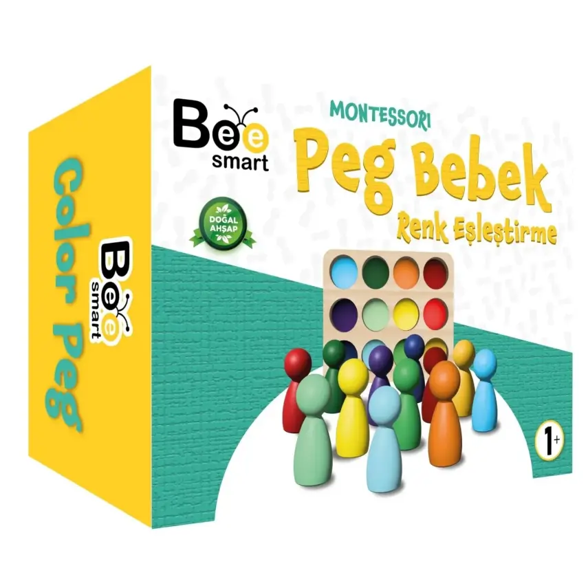 Bee Smart Peg Bebek 12'li İnsan Figürleri - 2