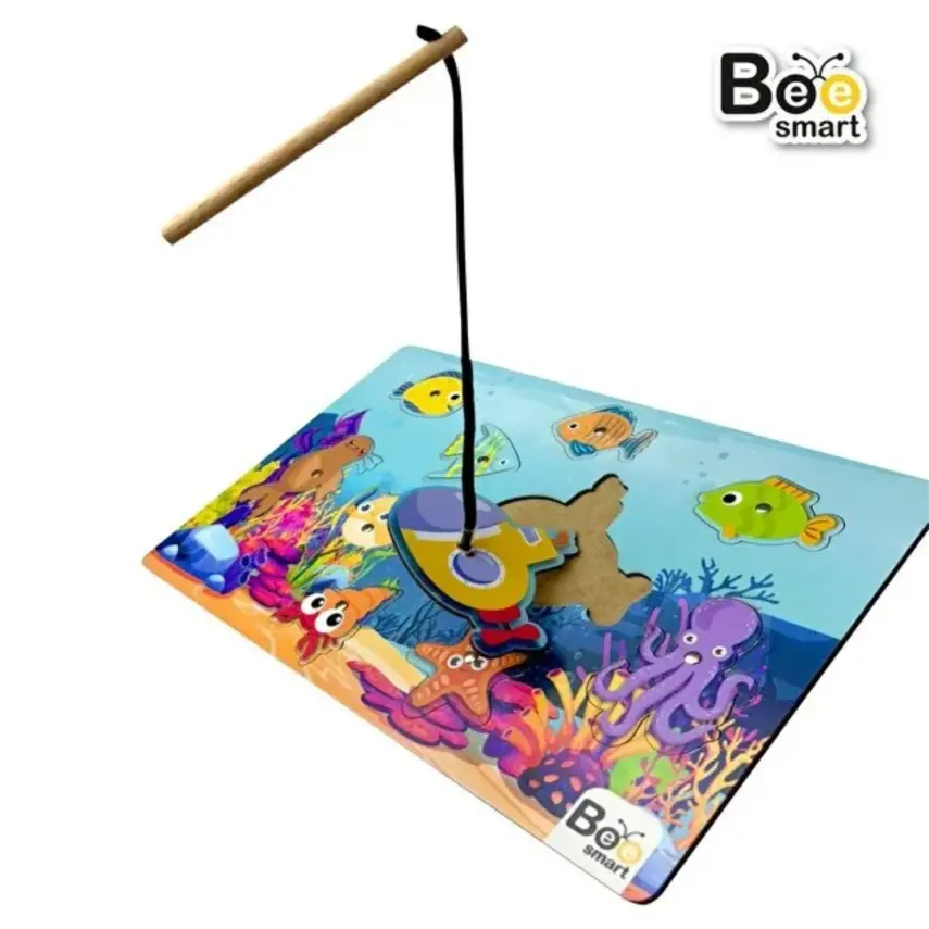 Bee Smart Puzzle Balık Tutma - 6