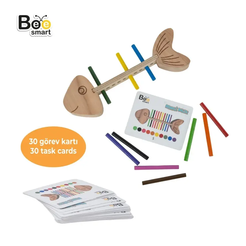 Bee Smart Renkli Balık - 2