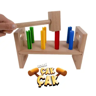 Bee Smart Renkli Çak Çak Öğrenme Oyuncağı