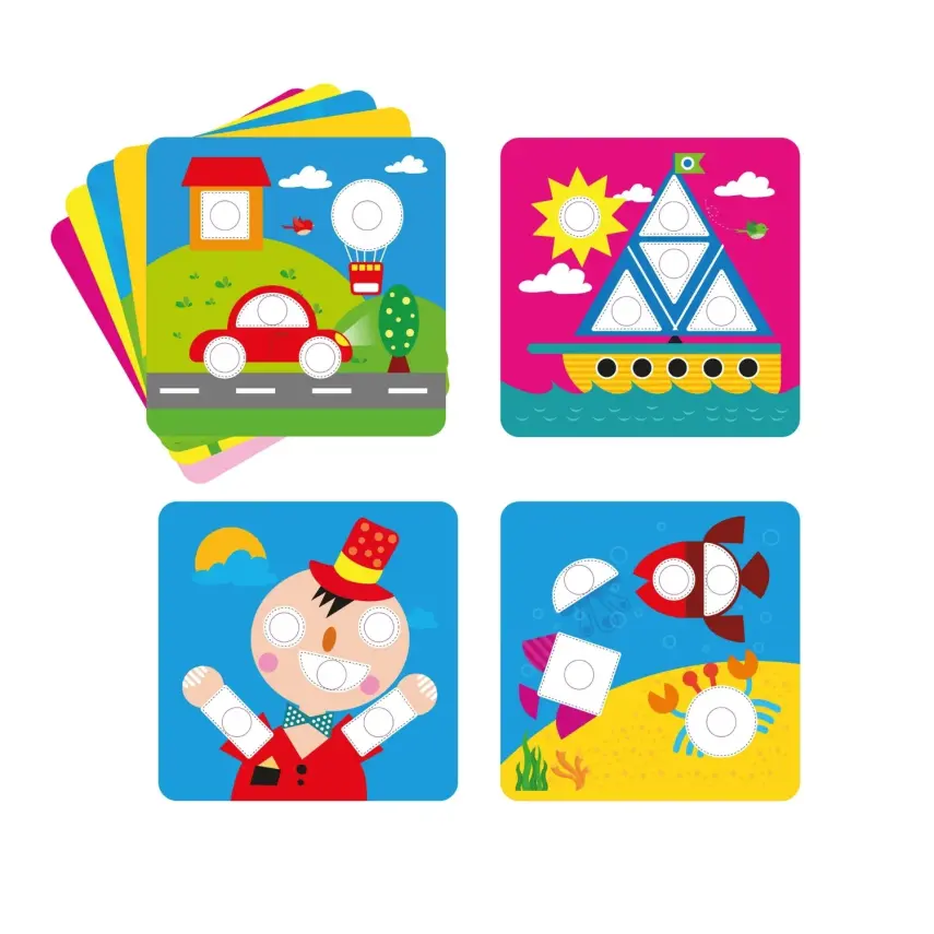 Bee Smart Şekil Bul Eğitici Oyuncak Kutu Oyunu  - 4