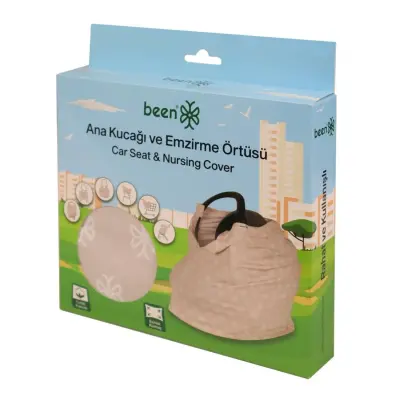 Been Ana Kucağı ve Emzirme Örtüsü Beige - 7