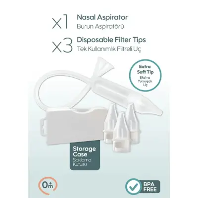 Bemy Baby Nazal Burun Aspiratörü (1)
