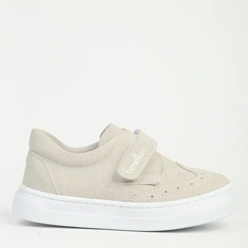 Benetton Ayakkabı Spor Açık Gri - 1