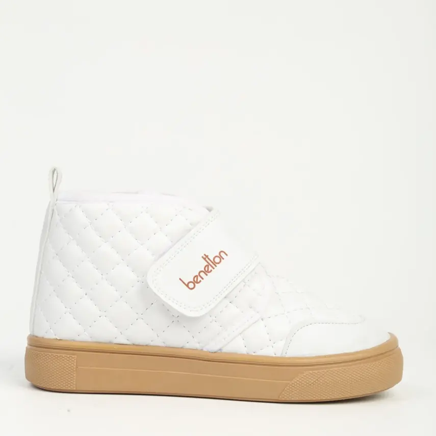 Benetton Ayakkabı Spor Beyaz - 1