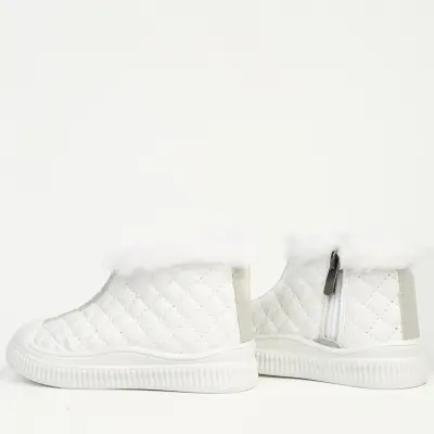 Benetton Ayakkabı Spor Beyaz Şerit Tabanlı - 3