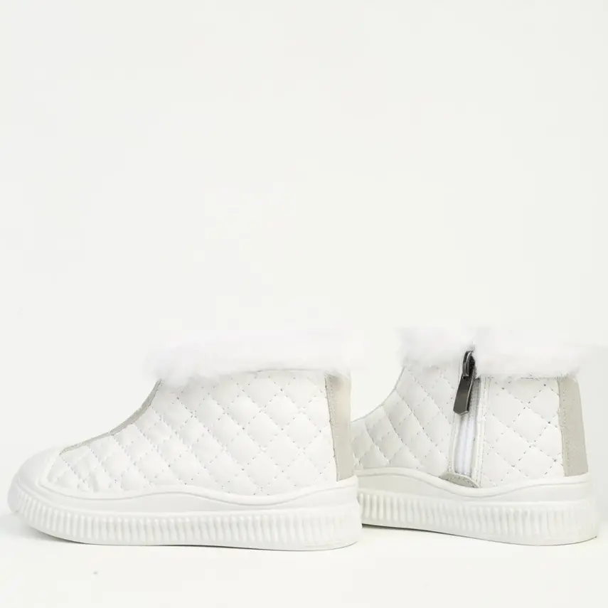 Benetton Ayakkabı Spor Beyaz Şerit Tabanlı - 3