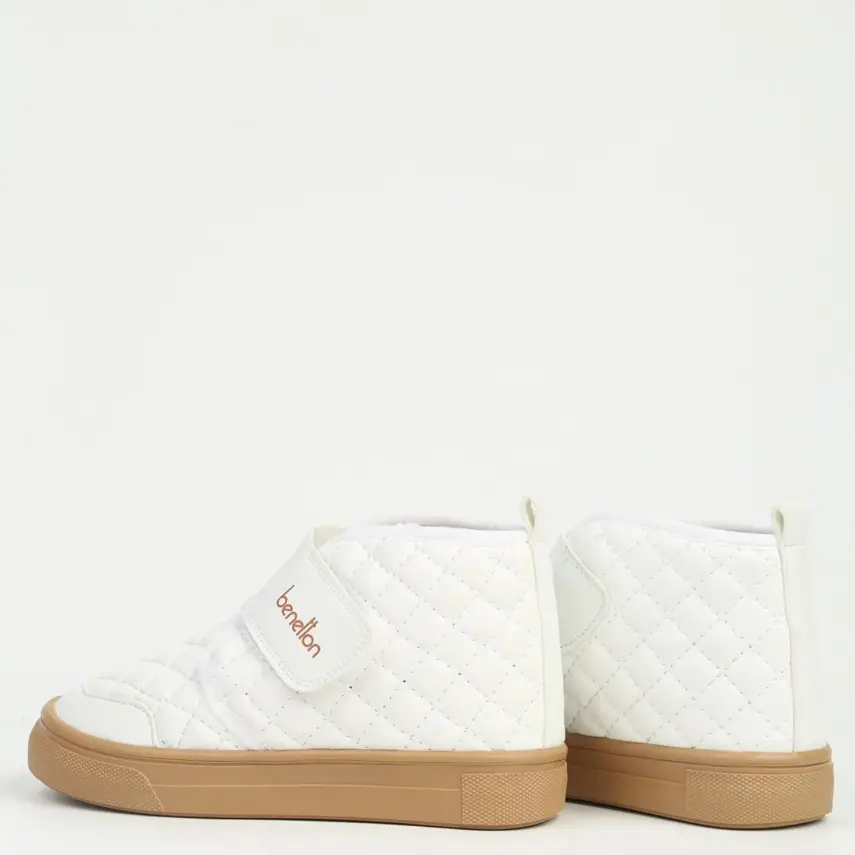 Benetton Ayakkabı Spor Beyaz - 3