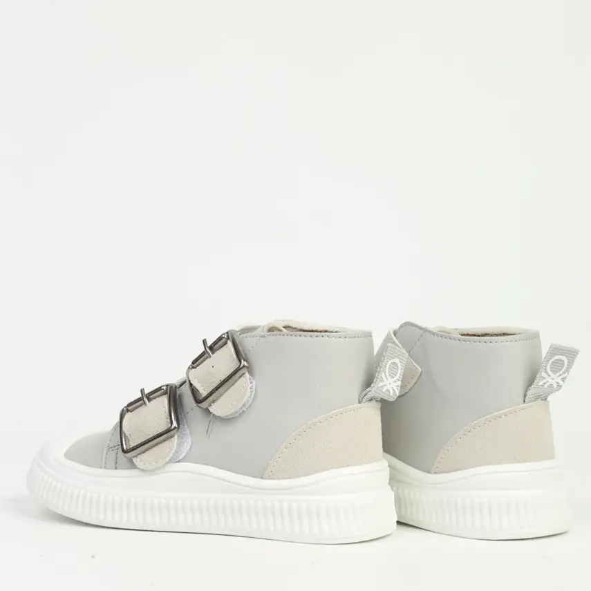 Benetton Ayakkabı Spor Gri - 6