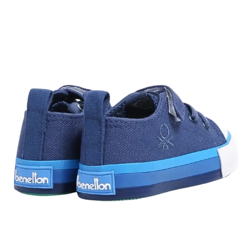 Benetton Ayakkabı Spor Keten Lacivert - 3