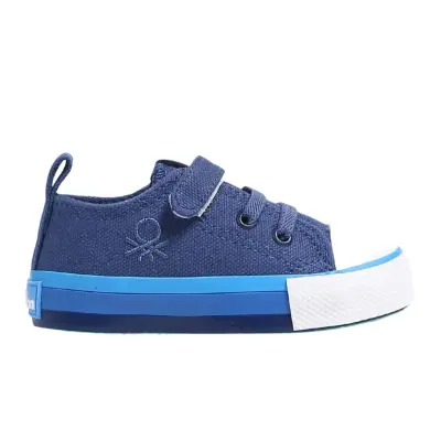 Benetton Ayakkabı Spor Keten Lacivert - 4