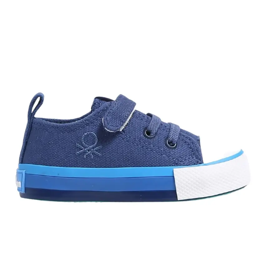 Benetton Ayakkabı Spor Keten Lacivert - 4