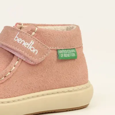 Benetton Ayakkabı Spor Pudra Nubuk - 3
