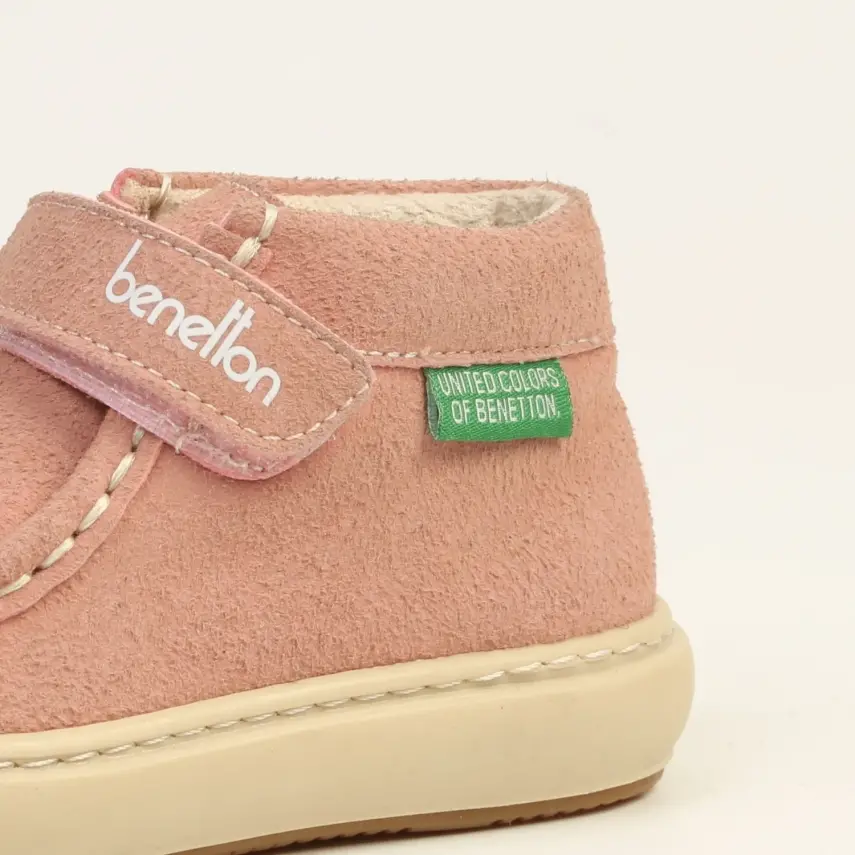 Benetton Ayakkabı Spor Pudra Nubuk - 3