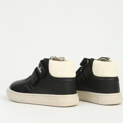 Benetton Ayakkabı Spor Siyah Marka Yazılı - 4