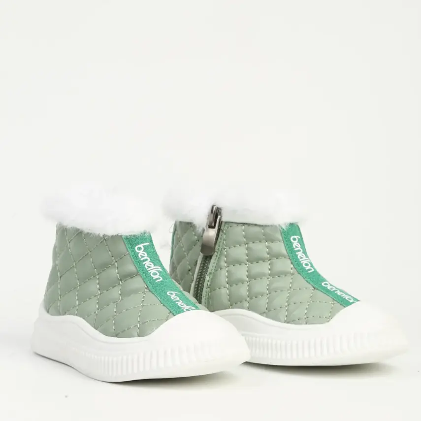 Benetton Ayakkabı Spor Yeşil  - 8