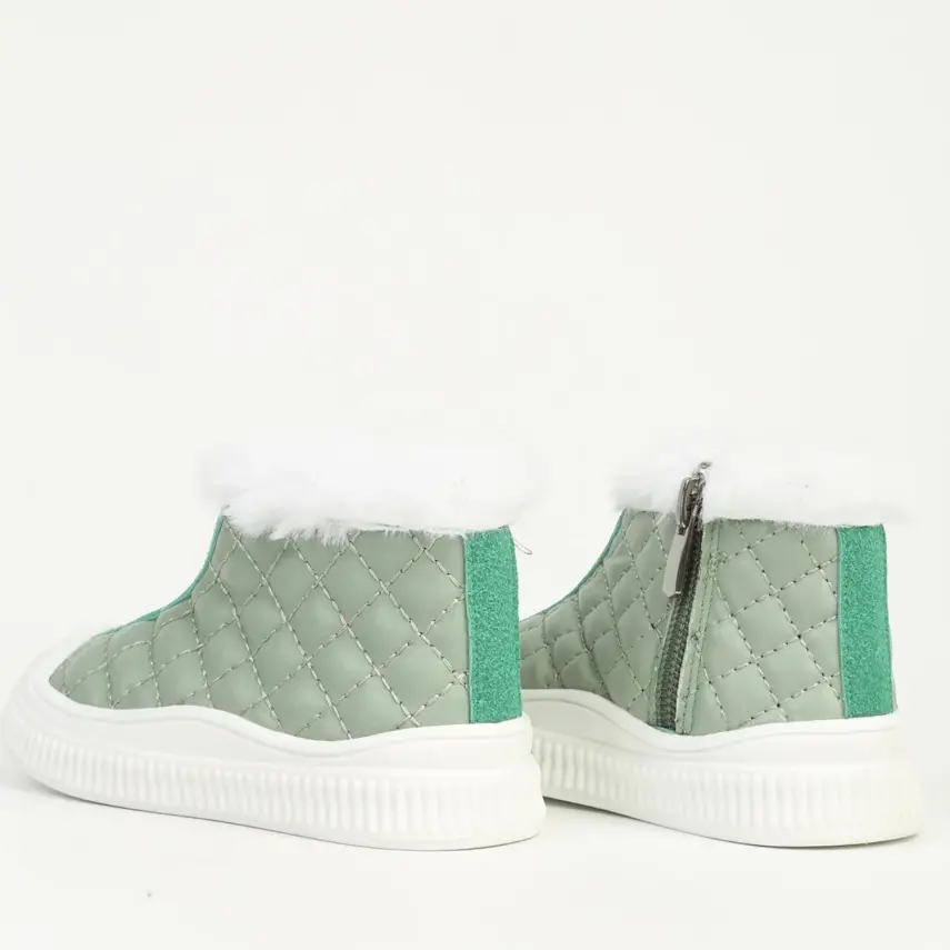 Benetton Ayakkabı Spor Yeşil  - 7