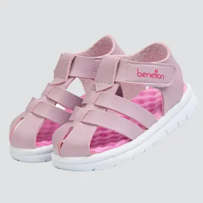 Benetton Bebek Sandalet Lila - 4