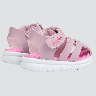 Benetton Bebek Sandalet Lila - 9