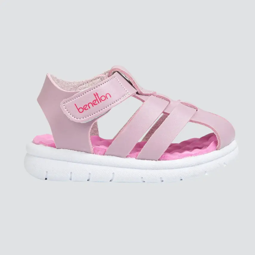 Benetton Bebek Sandalet Lila - 7