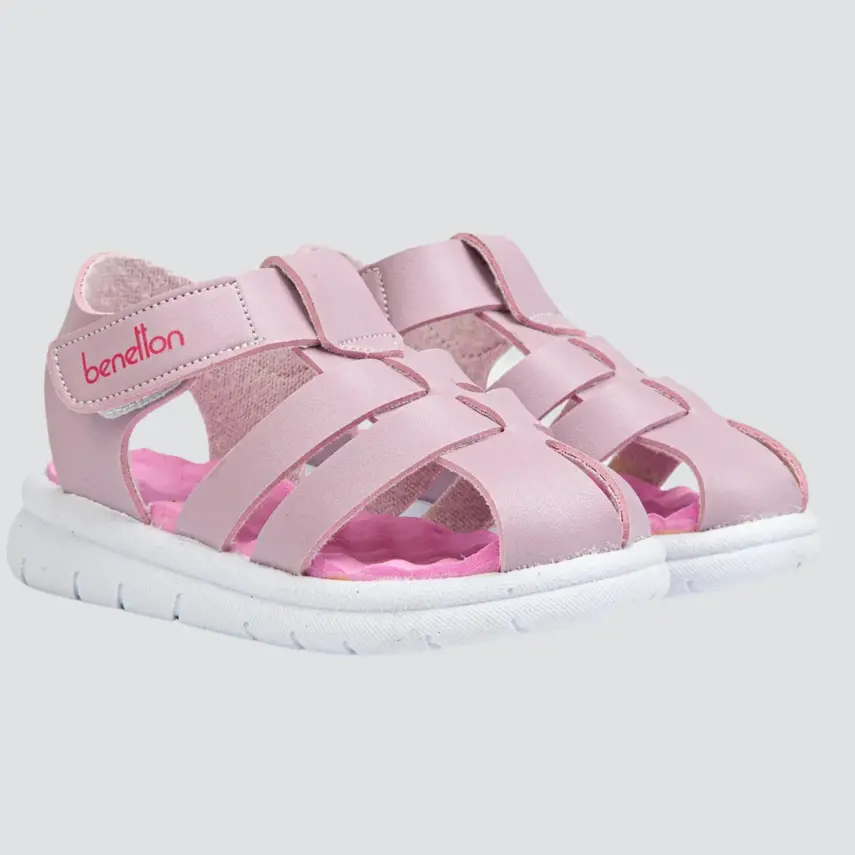 Benetton Bebek Sandalet Lila - 2