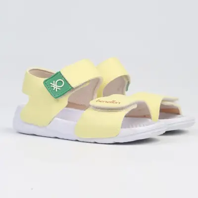 Benetton Bebek Sandalet Sarı (1)
