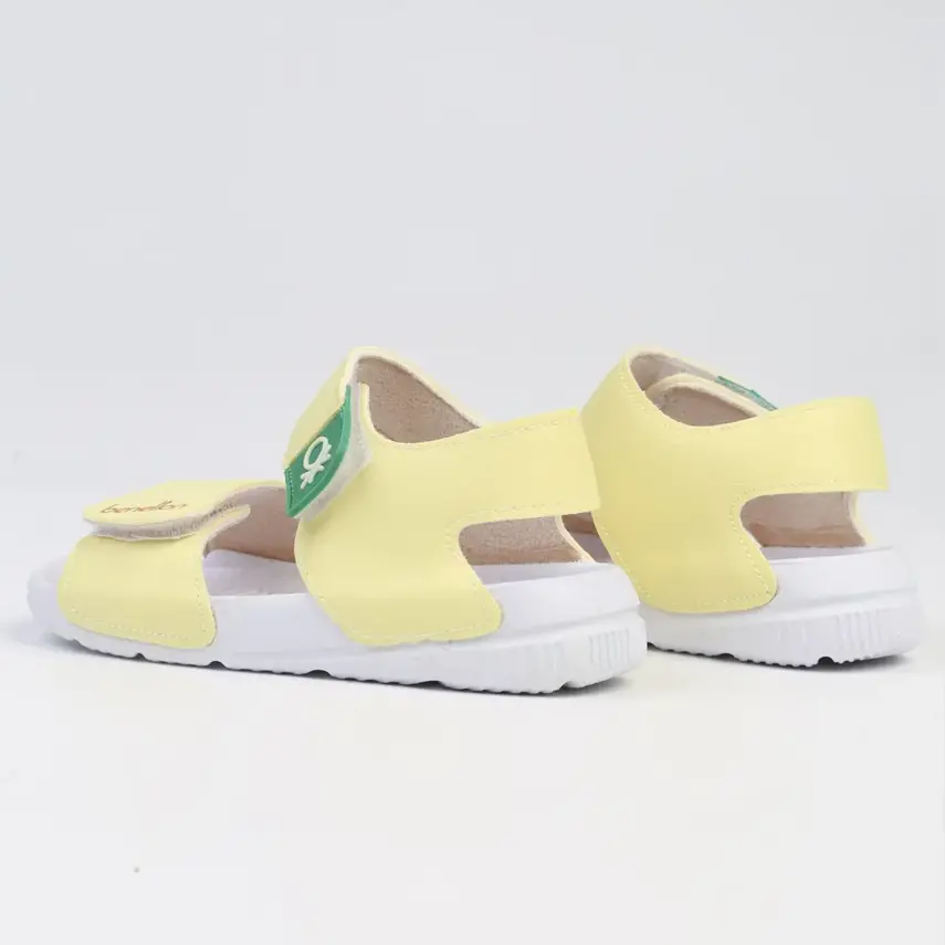 Benetton Bebek Sandalet Sarı - 6