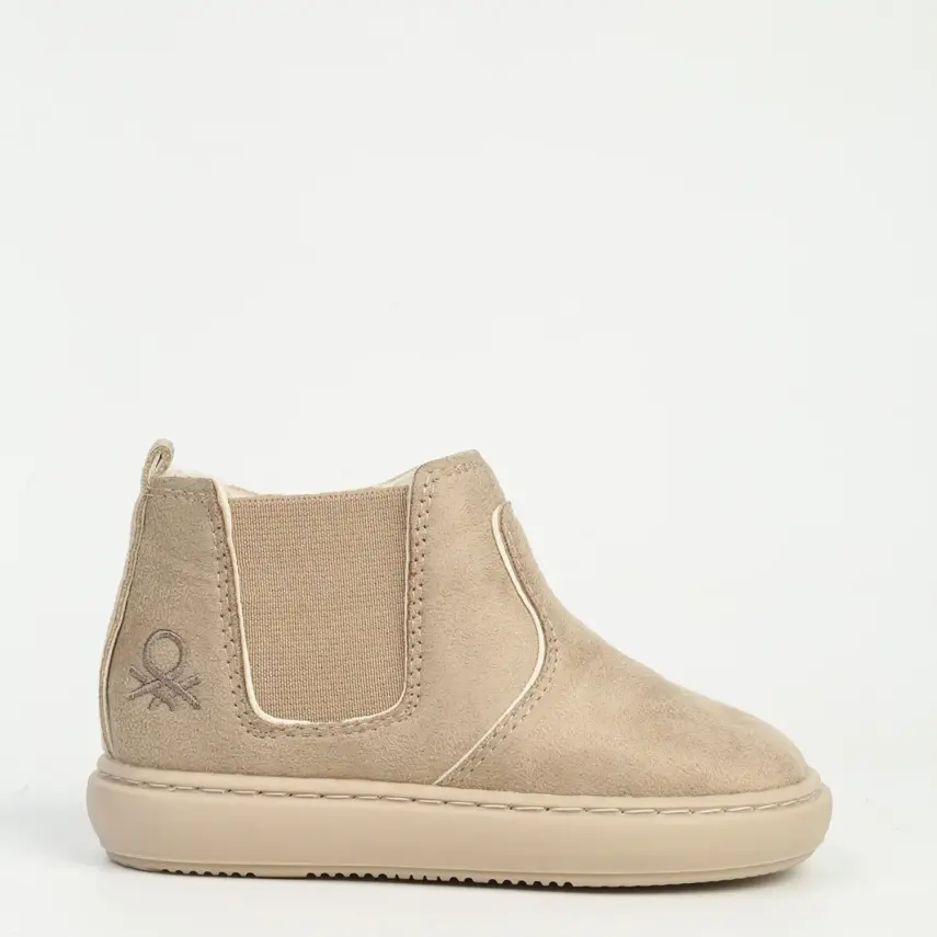 Benetton Bot Bej Süet - 1