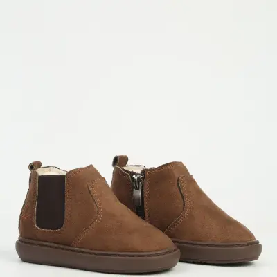 Benetton Bot Kahverengi Klasik Deri - 6