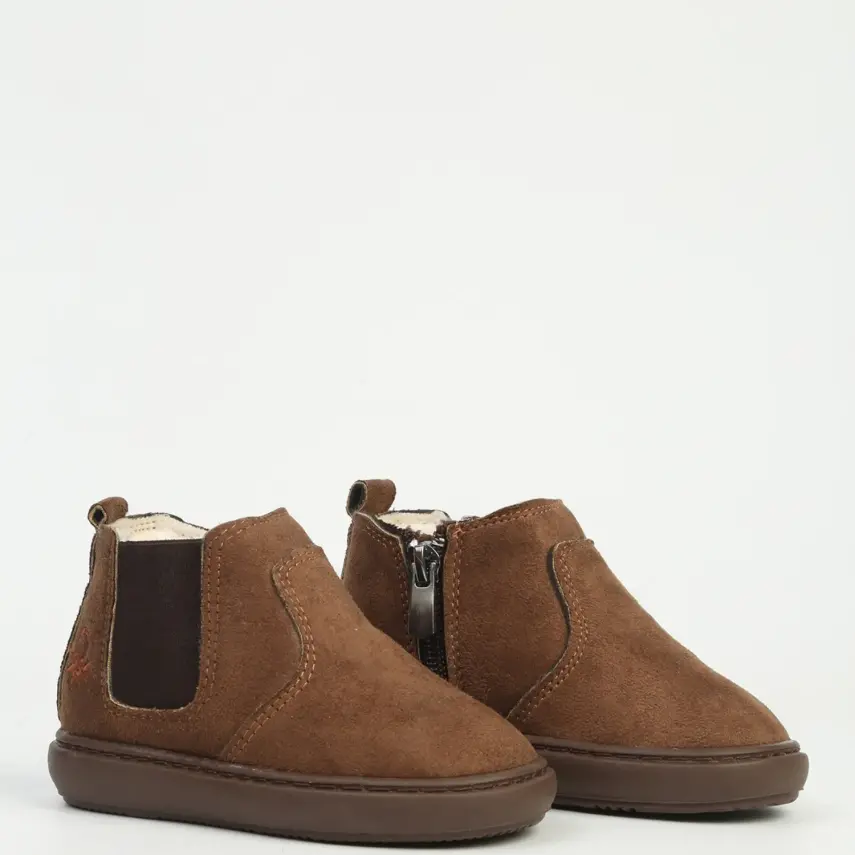 Benetton Bot Kahverengi Klasik Deri - 6