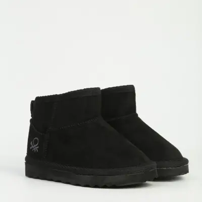 Benetton Bot Siyah - 7