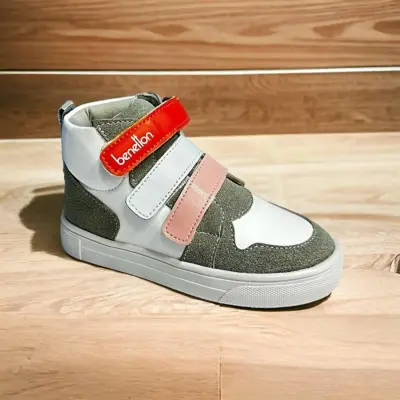 Benetton Çocuk Ayakkabısı Spor Beyaz - 4