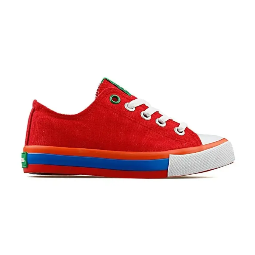 Benetton Çocuk Ayakkabısı Spor Kırmızı - 1