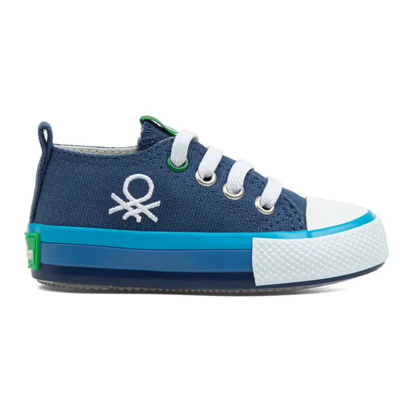 Benetton Çocuk Ayakkabısı Spor Koyu Lacivert - 4